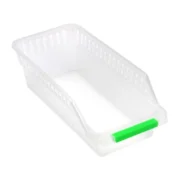 Plastic Fridge Space Saver Rack Organizer ? (Color: Assorted )
