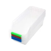Plastic Fridge Space Saver Rack Organizer ? (Color: Assorted ) - Image 3