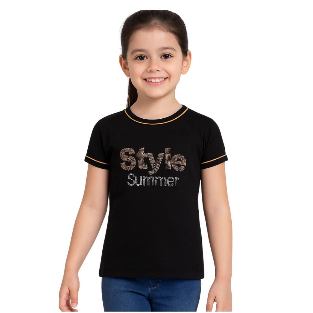 PID-64005-Girl-s-Cotton-Printeded-Round-Neck-T-Shirt-Black-1-1000x1000-1.webp Girl's Cotton Printeded Round Neck T-Shirt (Black) - Image 1