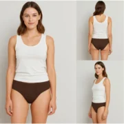 Pack of_3 Women's Cotton Solid Hipster Panty (Multicolor) - Image 4