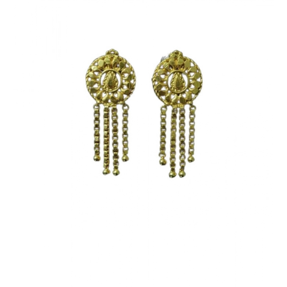 PID-64895-Pack-of-2-Brass-Gold-Plated-Earrings-Gold-1-1000x1000-1.webp Women's Pack of_2 Brass Gold-Plated Earrings (Gold) - Image 1