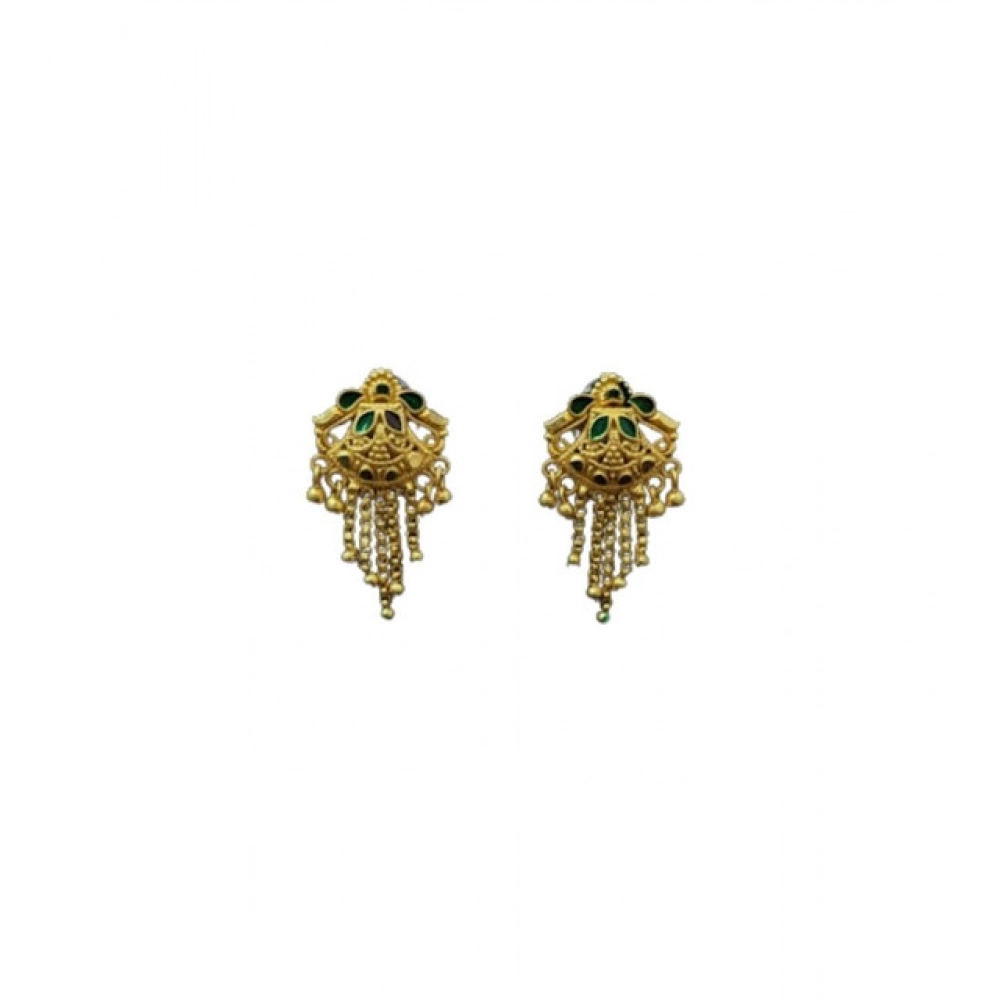 PID-64897-Pack-of-2-Brass-Gold-Plated-Earrings-Gold-1-1000x1000-1.webp Women's Pack of_2 Brass Gold-Plated Earrings (Gold) - Image 1