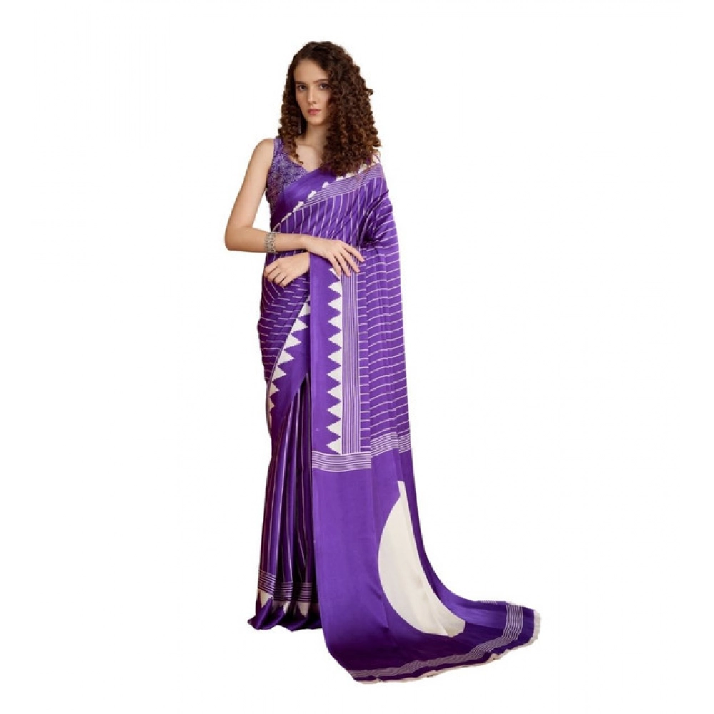 PID-65010-Women-s-Satin-Crepe-Printed-Saree-With-Unstitched-Blouse-5-5-Mtr-Lavender-1-1000x1000-1.webp Women's Satin Crepe Printed Saree With Unstitched Blouse 5.5Mtr (Lavender) - Image 1