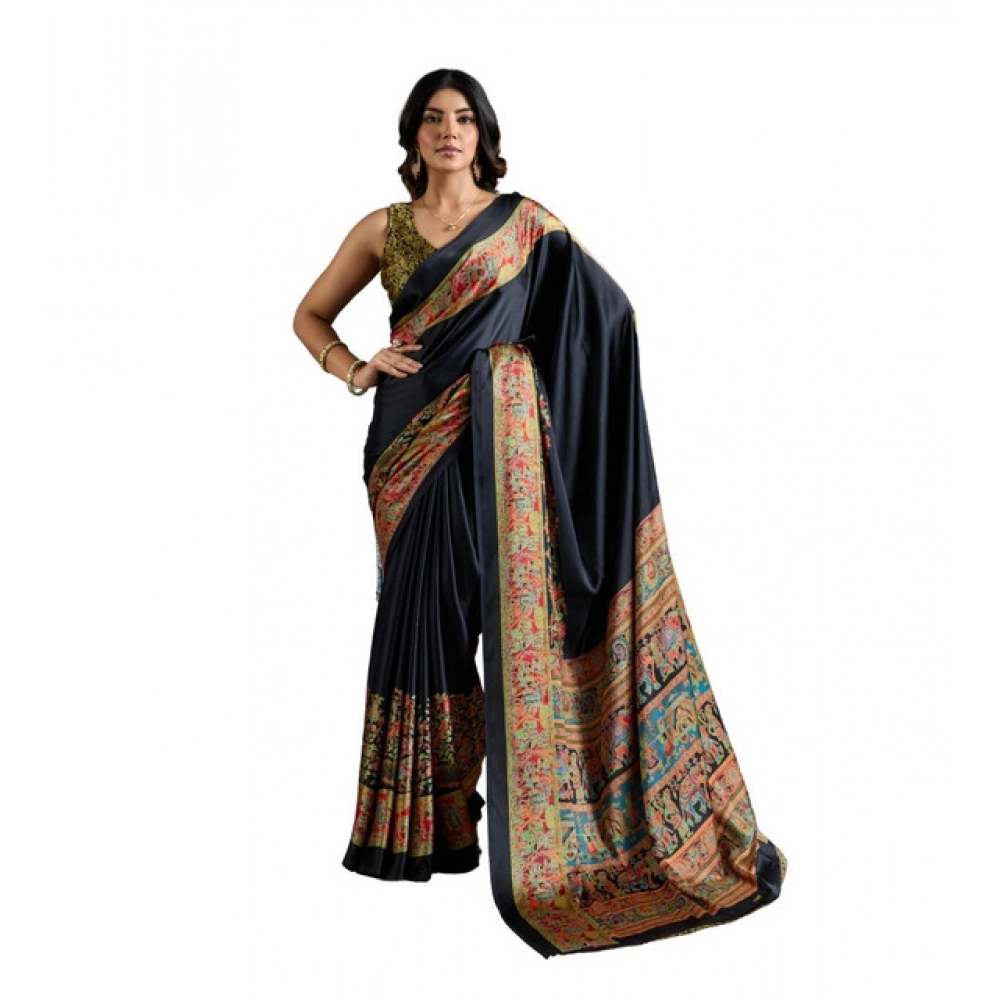 PID-65042-Women-s-Satin-Crepe-Printed-Saree-With-Unstitched-Blouse-5-5-Mtr-Blue-1-1000x1000-1.webp Women's Satin Crepe Printed Saree With Unstitched Blouse 5.5Mtr (Blue) - Image 1