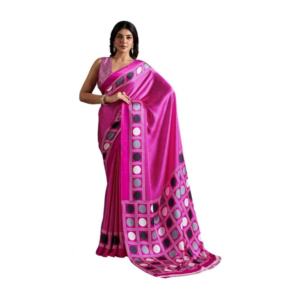 PID-65044-Women-s-Satin-Crepe-Printed-Saree-With-Unstitched-Blouse-5-5-Mtr-Pink-1-1000x1000-1.webp Women's Satin Crepe Printed Saree With Unstitched Blouse 5.5Mtr (Pink) - Image 1