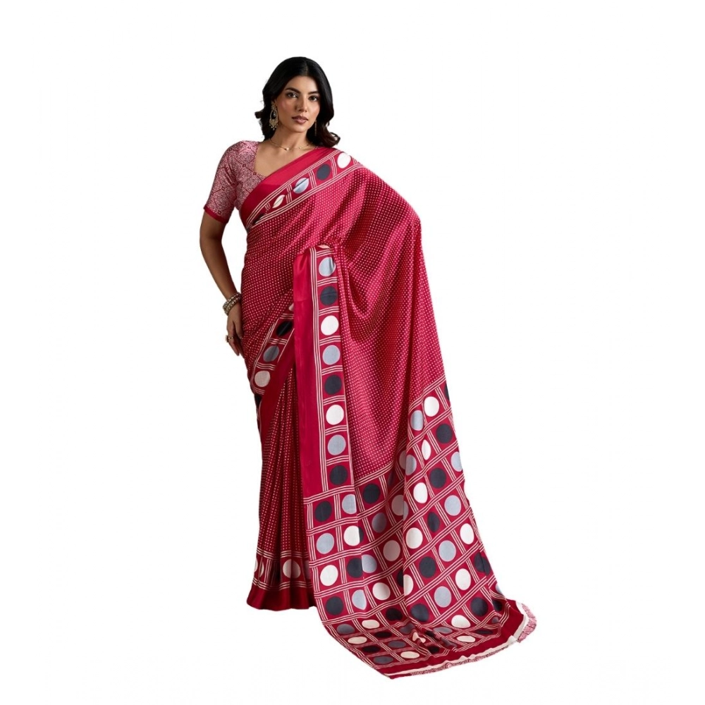 PID-65047-Women-s-Satin-Crepe-Printed-Saree-With-Unstitched-Blouse-5-5-Mtr-Red-1-1000x1000-1.webp Women's Satin Crepe Printed Saree With Unstitched Blouse 5.5Mtr (Red) - Image 1