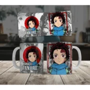 Anime Kamado Tanjiro Ceramic Printed Coffee Mug (White) - Image 2