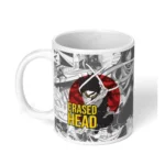 Anime Erased Head Ceramic Printed Coffee Mug (White)