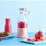 Generic 4 Blade Juicer Bottle (Multicolor)