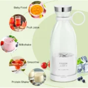 Generic 4 Blade Juicer Bottle (Multicolor) - Image 2