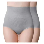 Generic Pack of 2 229 Women's High-Waisted Briefs (Multicolor) - Image 3