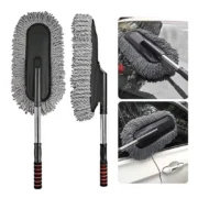Generic Pack of 2 Big Car Duster (Grey) - Image 5