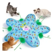 Generic Hide And Seek Cat Toy (Blue) - Image 3