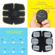 Generic 6 Pack ABS Stimulator (Black) - Image 3