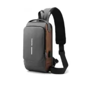 Generic Waterproof Sling Cross Backpack Bag (Black) - Image 2