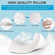 Generic Orthopedic Neck Pillow (Grey) - Image 3