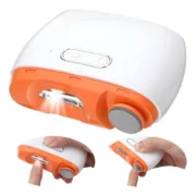 Generic 2 In 1 Electric Nail Clipper (White) - Image 5