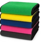 Generic Pack of 3 Microfiber Car Cleaning Towel (Multicolor)