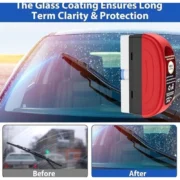 Generic Pack of 3 Automotive Oil Film Cleaning Brush (Red-Black) - Image 2