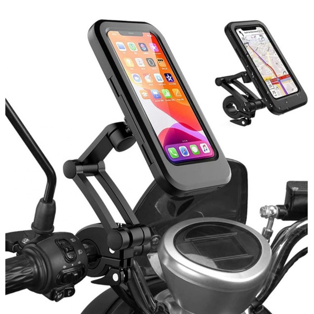 PID-66996-Waterproof-Mobile-Phone-Holder-Black-1-1000x1000-1.webp Generic Waterproof Mobile Phone Holder (Black) - Image 1