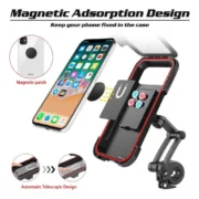 Generic Waterproof Mobile Phone Holder (Black) - Image 3