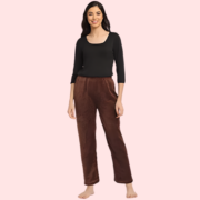 Womens Winter Cozy Warm Soft Fleece Pajama Pack of 2