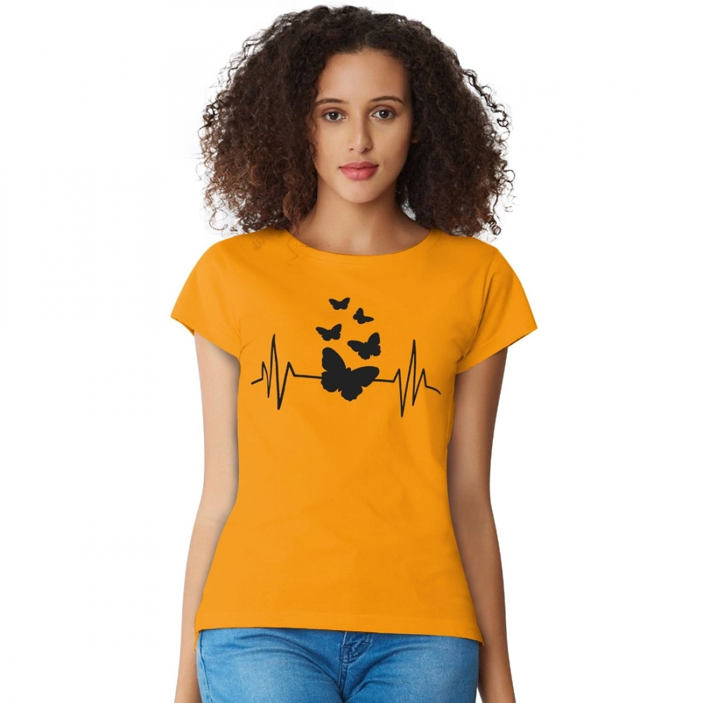 51833565083_eff98320bf_o_d-1000x1000-1.webp Generic Women's Cotton Western Wear T Shirt (Yellow) - Image 1