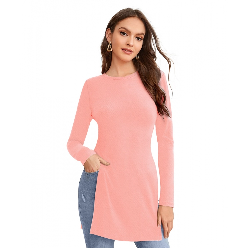 52181553410_402c2161ed_o_d-1000x1000-1.webp Generic Women's Western Wear Hosiery T Shirts (Peach) - Image 1
