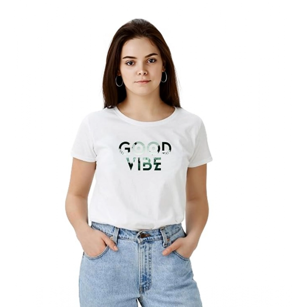 54010558118_879eb71b7e_o_d-1000x1000-1.webp Generic Women's Polyester Solid Printed Round Neck Half Sleeve T-shirt (White) - Image 1