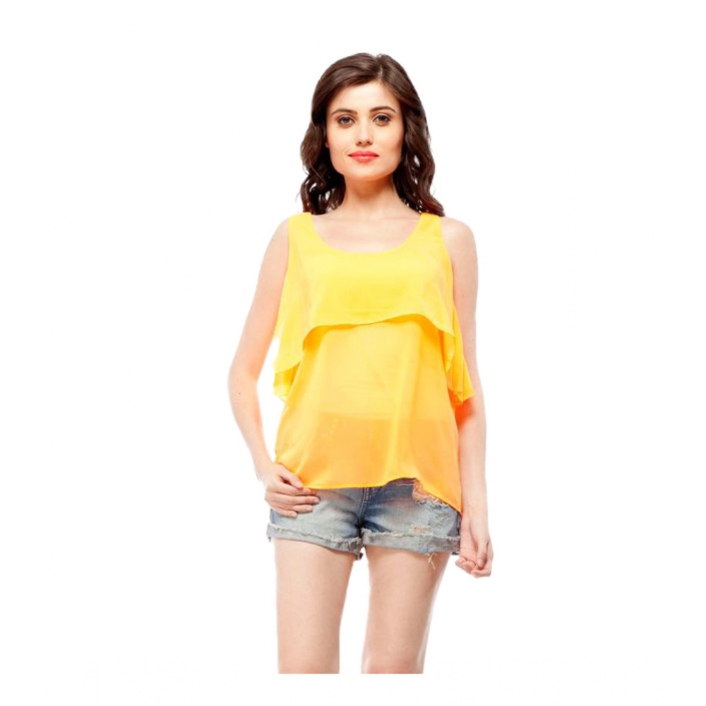 54041959050_aefae883e9_o_d-1000x1000-1.webp Generic Women's Polyester Solid Sleeveless Regular Top (Orange) - Image 1