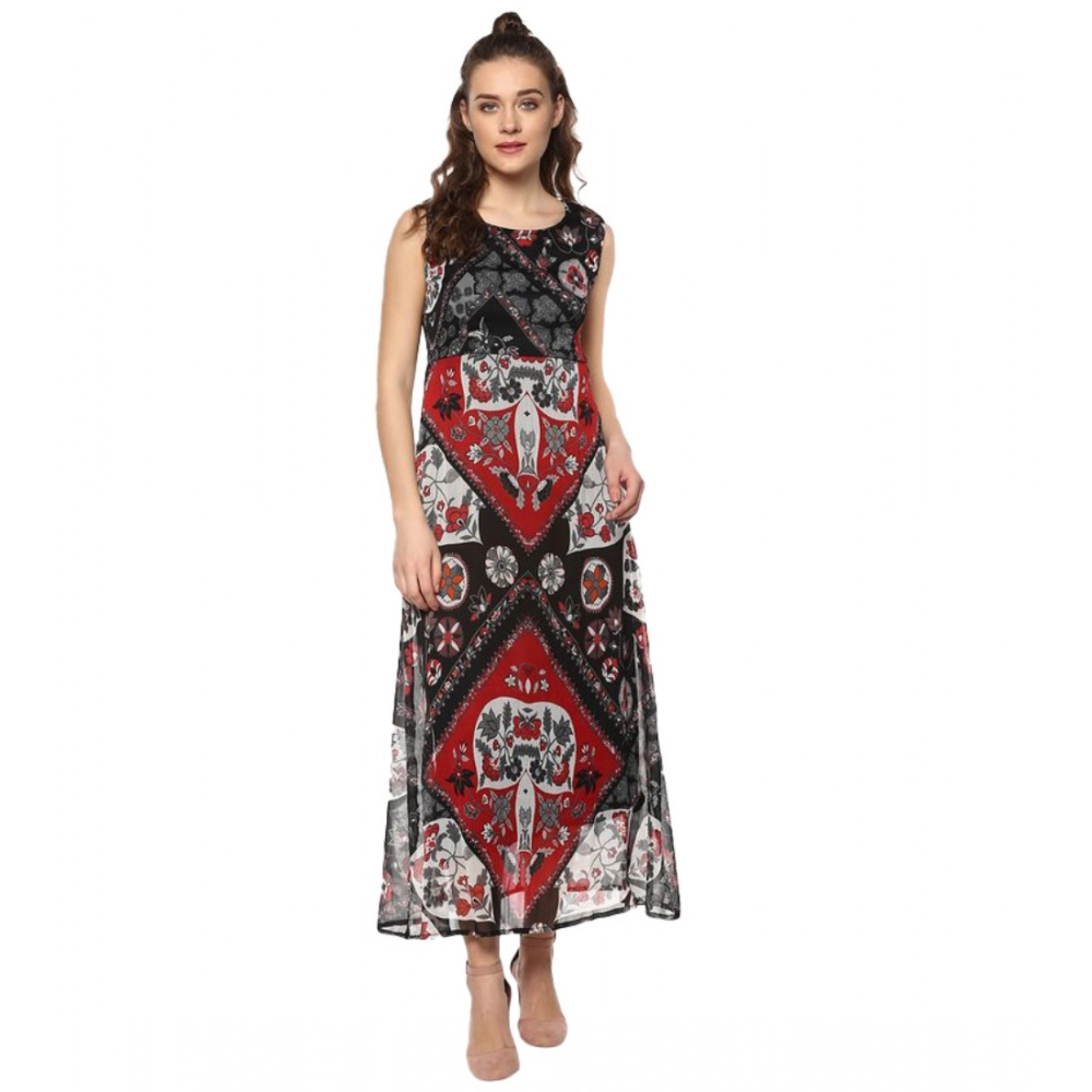 54041959900_ec585b3863_o_d-1000x1000-1.webp Generic Women's Polyester Printed Sleeveless Dress (Red - Black) - Image 1
