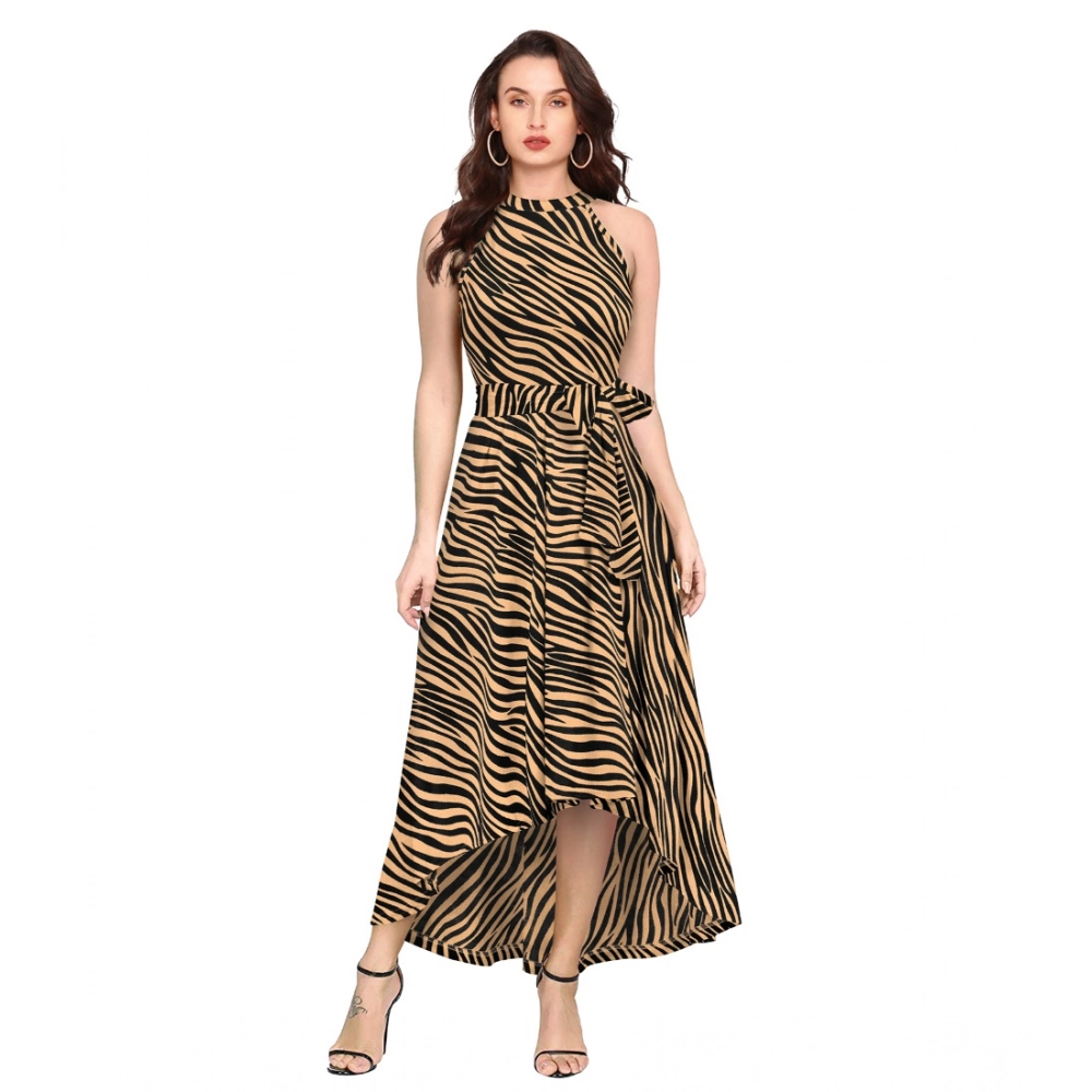 54162093652_2540f6e285_o_d-1000x1000-1.webp Generic Women's Polyester Zebra Pattern Halter Neck Sleeveless Dress (Yellow) - Image 1