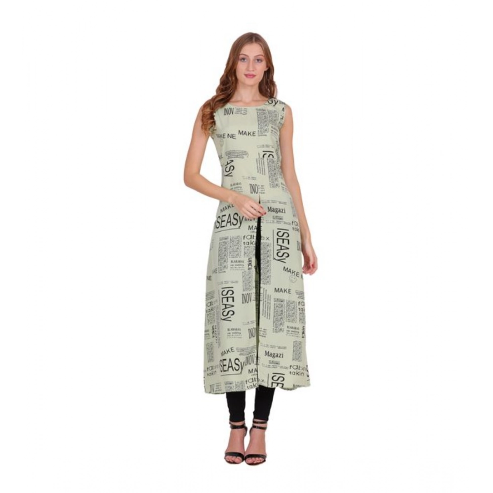 PID-63334-Women-s-Casual-Crepe-Sleeveless-Slit-Dress-Light-Green-1-1000x1000-1.webp Generic Women's Casual Crepe Sleeveless Slit Dress (Light Green) - Image 1