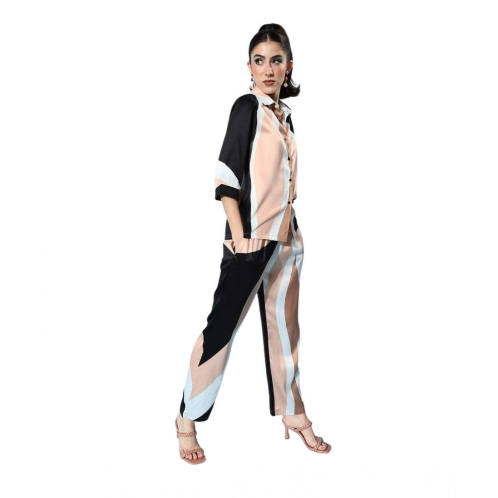PID-65328-Women-s-Satin-Colour-Block-Long-Sleeves-Co-Ord-Set-Beige-Black-1-1000x1000-1.webp Generic Women's Satin Colour Block Long Sleeves Co-Ord Set (Beige - Black) - Image 1
