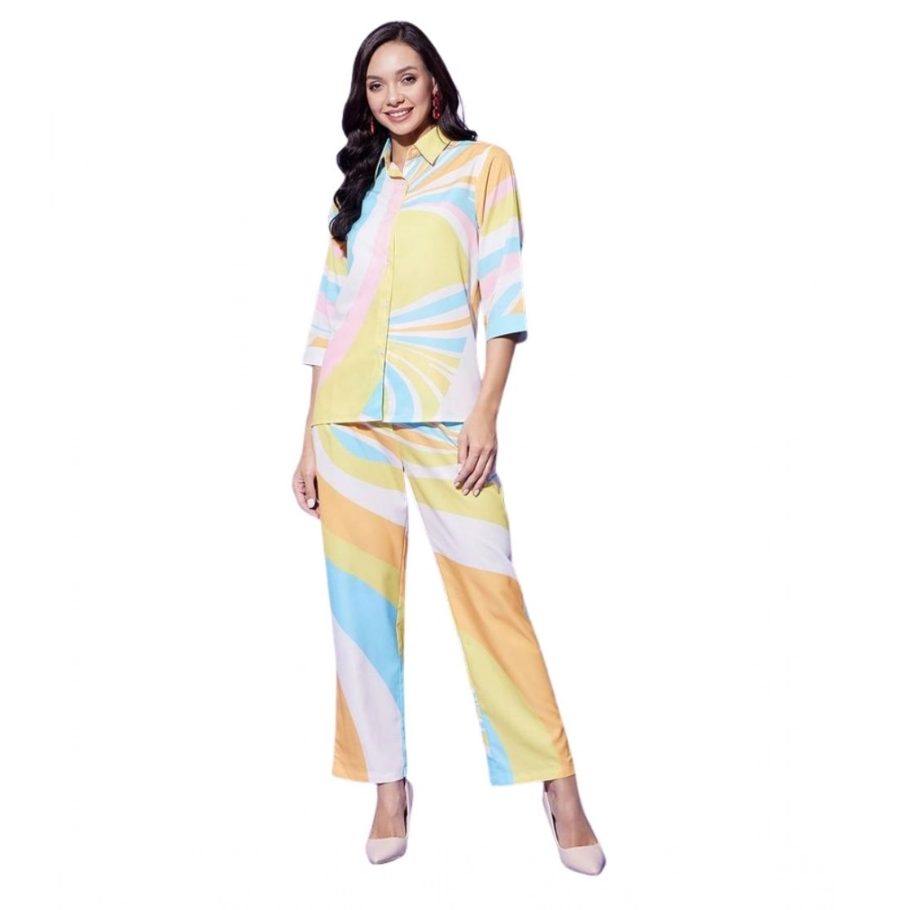 PID-65332-Women-s-Polyester-Colour-Blocking-3-4th-Sleeve-Co-Ord-Set-Multi-1-1000x1000-1.webp Generic Women's Polyester Colour Blocking 3-4th Sleeve Co-Ord Set (Multicolor) - Image 1