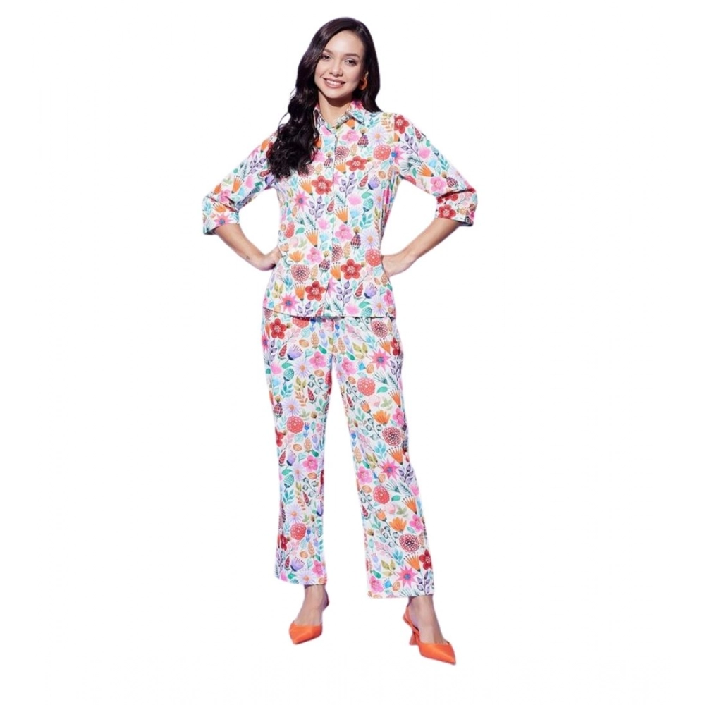 PID-65339-Women-s-Polyester-Floral-3-4th-Sleeve-Co-Ord-Set-Multi-1-1000x1000-1.webp Generic Women's Polyester Floral 3-4th Sleeve Co-Ord Set (Multicolor) - Image 1