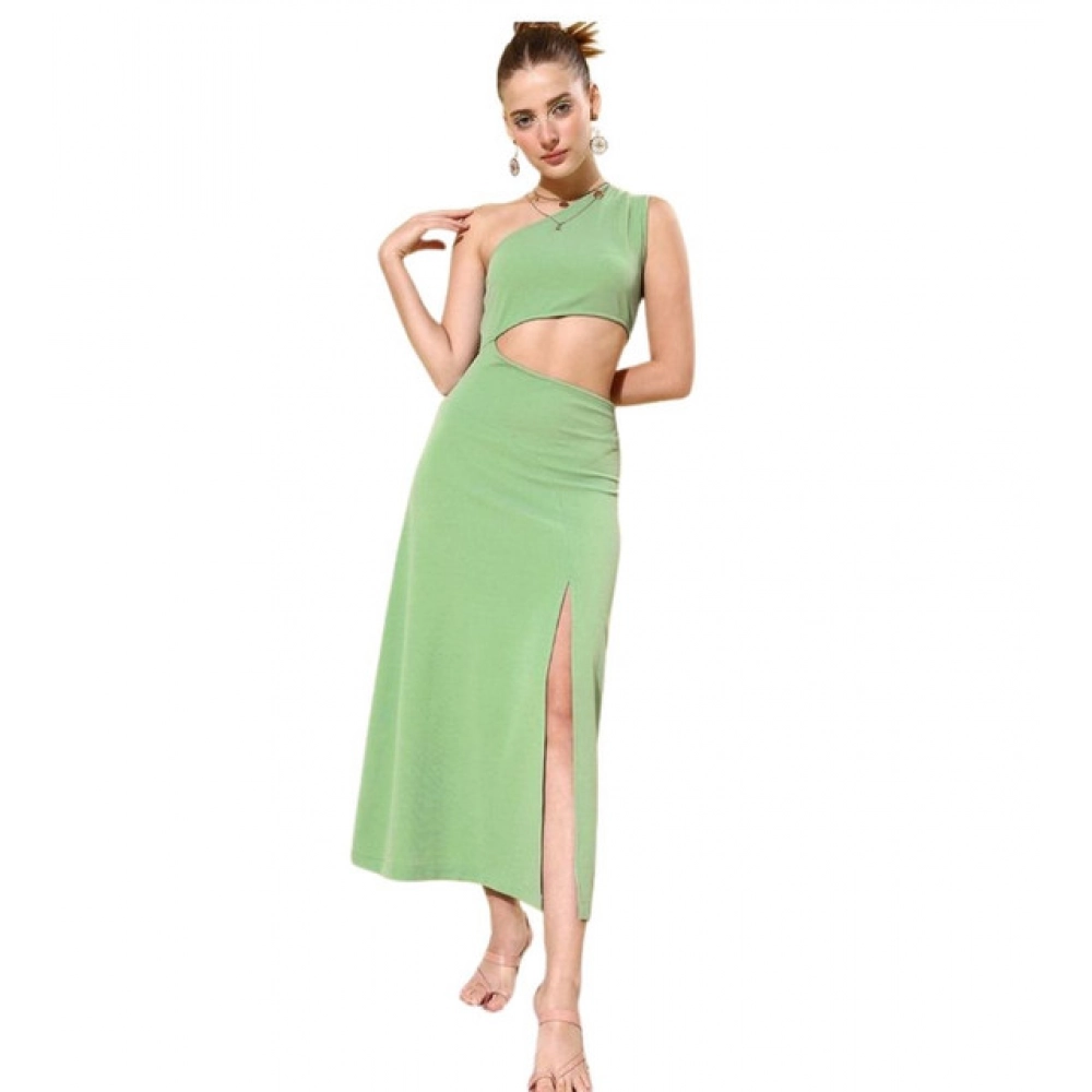 PID-65361-Women-s-Polyester-Lycra-Solid-Sleeveless-Dress-Green-1-1000x1000-1.webp Generic Women's Polyester Lycra Solid Sleeveless Dress (Green) - Image 1