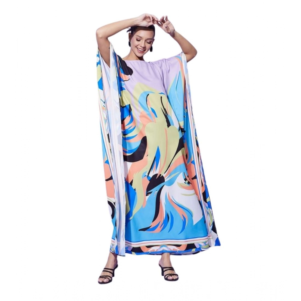 PID-65364-Women-s-Satin-Colour-Blocking-Kaftan-Dress-Multi-1-1000x1000-1.webp Generic Women's Satin Colour Blocking Kaftan Dress (Multicolor) - Image 1