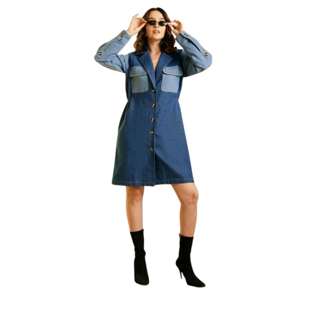 PID-65378-Women-s-Denim-Color-Blocking-Roll-Up-Dress-Blue-1-1000x1000-1.webp Generic Women's Denim Color Blocking Roll Up Dress (Blue) - Image 1