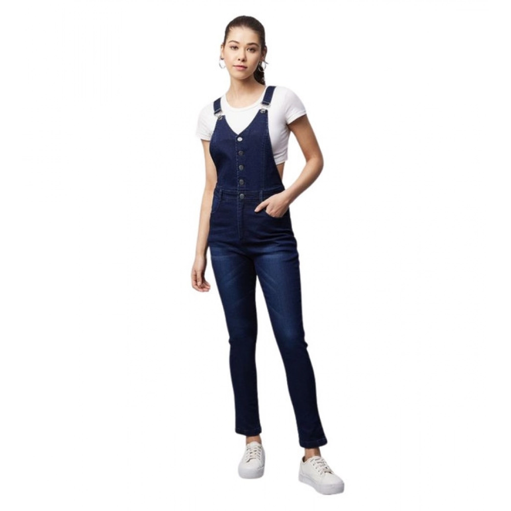 PID-65384-Women-s-Denim-Lycra-Solid-Buttoned-Dungaree-Navy-1-1000x1000-1.webp Generic Women's Denim Lycra Solid Buttoned Dungaree (Navy) - Image 1