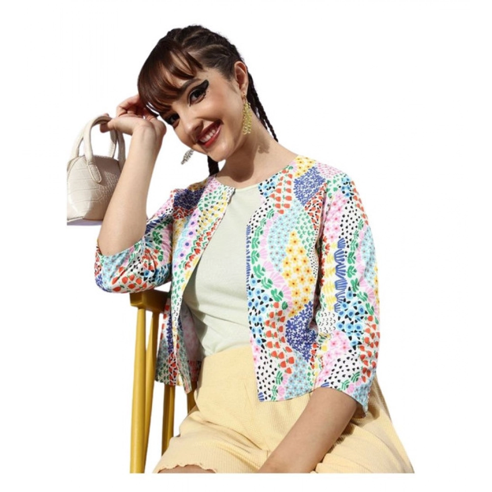 PID-65427-Women-s-Polyester-Floral-3-4th-Sleeves-Shrug-Multi-1-1000x1000-1.webp Generic Women's Polyester Floral 3-4th Sleeves Shrug (Multicolor) - Image 1