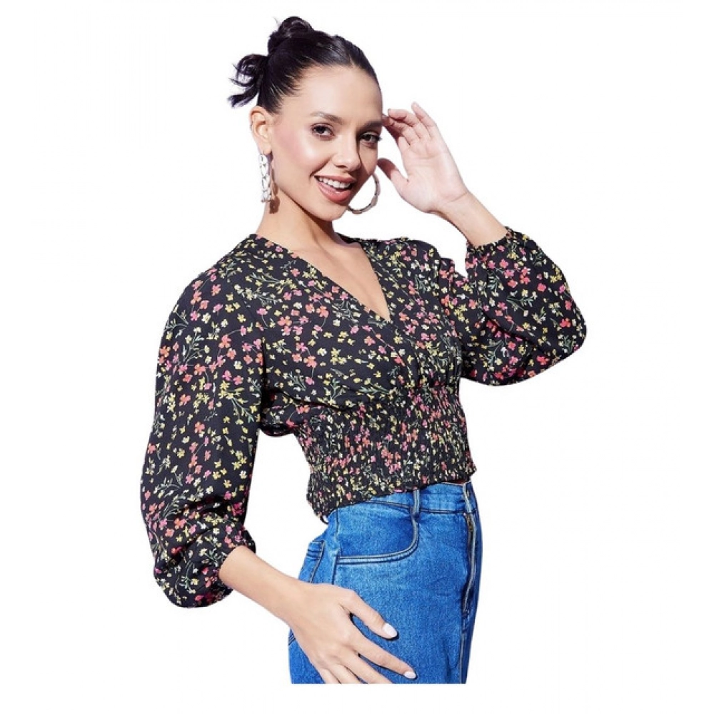 PID-65484-Women-s-Polyester-Floral-Long-Sleeves-Top-Black-1-1000x1000-1.webp Generic Women's Polyester Floral Long Sleeves Top (Multicolor) - Image 1