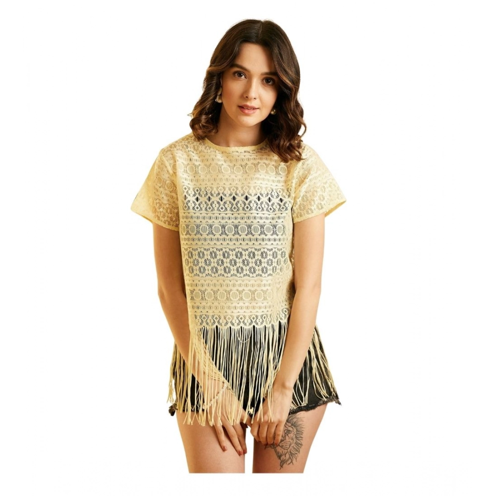 PID-65491-Women-s-Polyester-Lace-Self-Design-Short-Sleeve-Top-Lemon-1-1000x1000-1.webp Generic Women's Polyester Lace Self Design Short Sleeve Top (Yellow) - Image 1