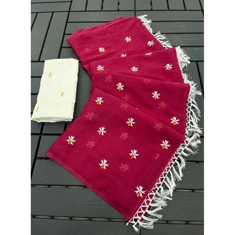PID-67204-Women-s-Georgette-Embellished-Saree-With-Unstitched-Blouse-5-5-Mtr-Pink-1-1000x1000-1.webp Generic Women's Georgette Embellished Saree With Unstitched Blouse 5.5Mtr (Pink) - Image 1