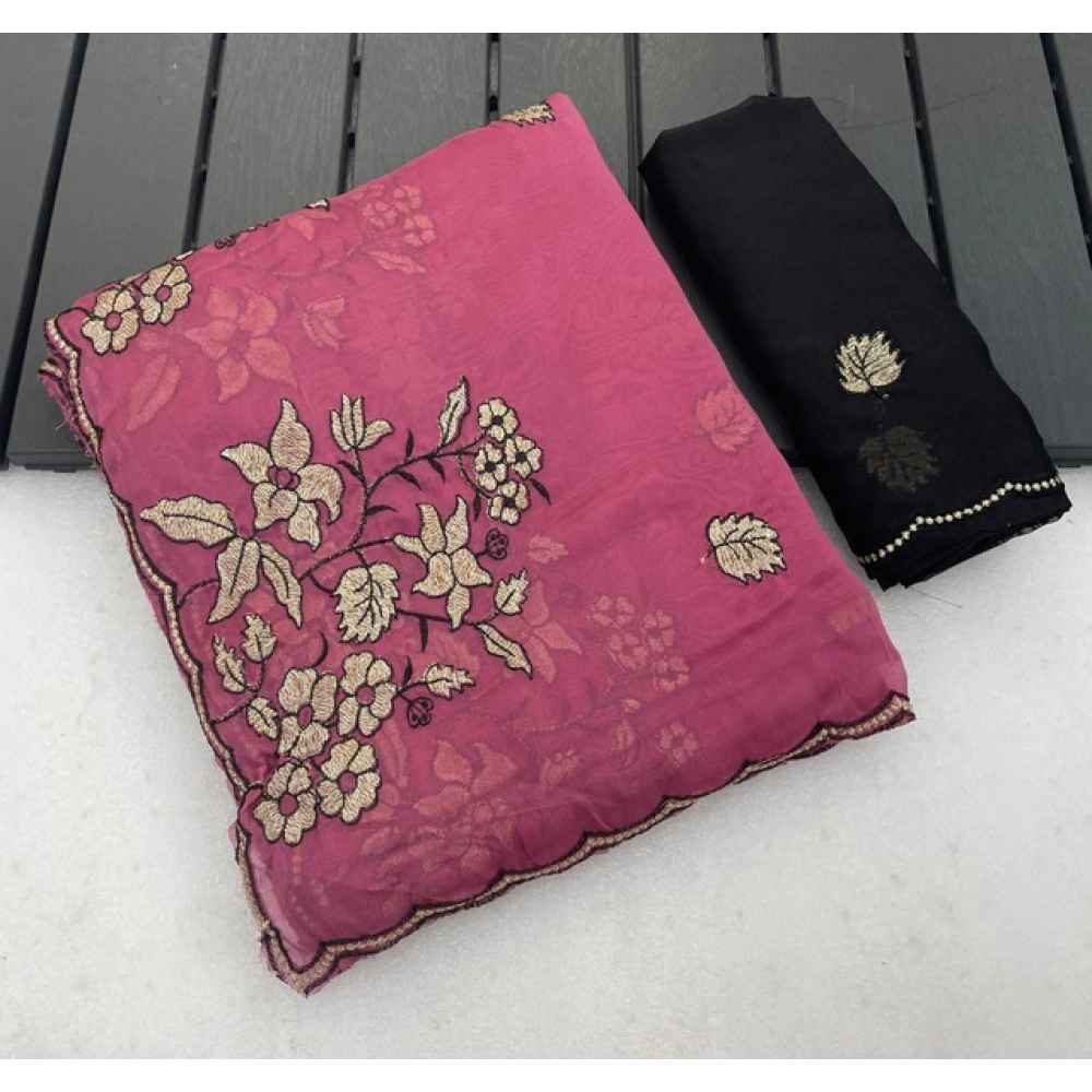 PID-67226-Women-s-Viscose-Silk-Embroidered-Saree-With-Unstitched-Blouse-5-5-Mtr-Pink-1-1000x1000-1.webp Generic Women's Viscose Silk Embroidered Saree With Unstitched Blouse 5.5Mtr (Pink) - Image 1