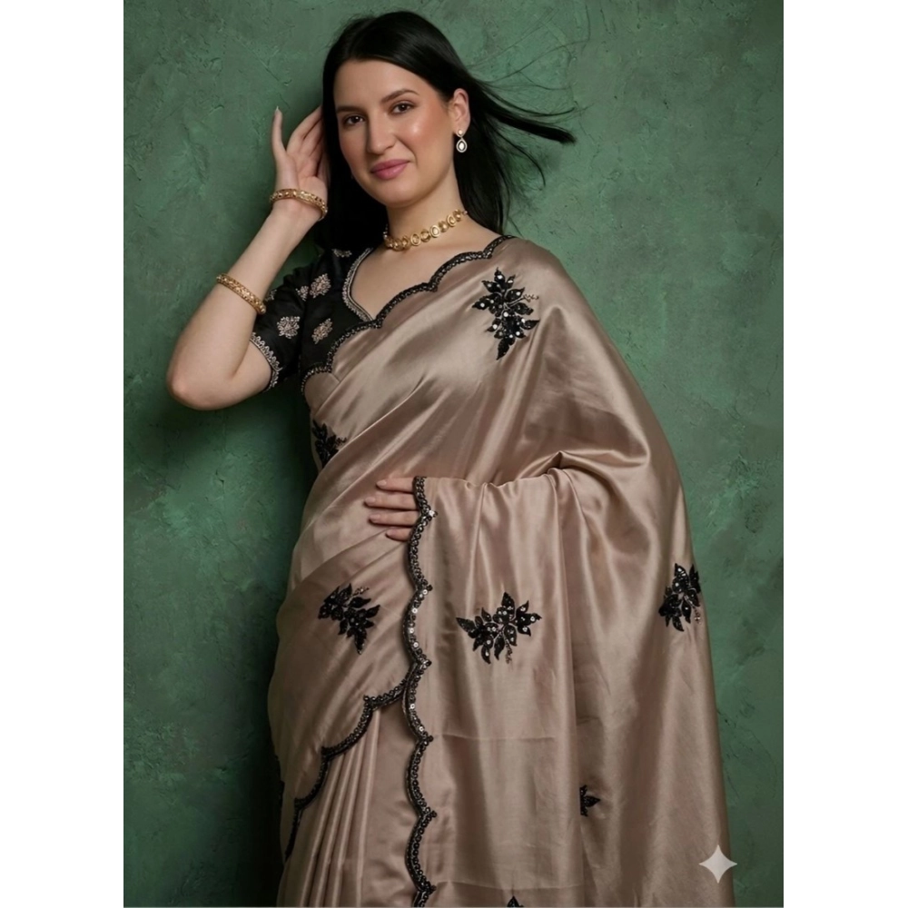 PID-67229-Women-s-Viscose-Silk-Embroidered-Saree-With-Unstitched-Blouse-5-5-Mtr-Gold-1-1000x1000-1.webp Generic Women's Viscose Silk Embroidered Saree With Unstitched Blouse 5.5Mtr (Beige) - Image 1