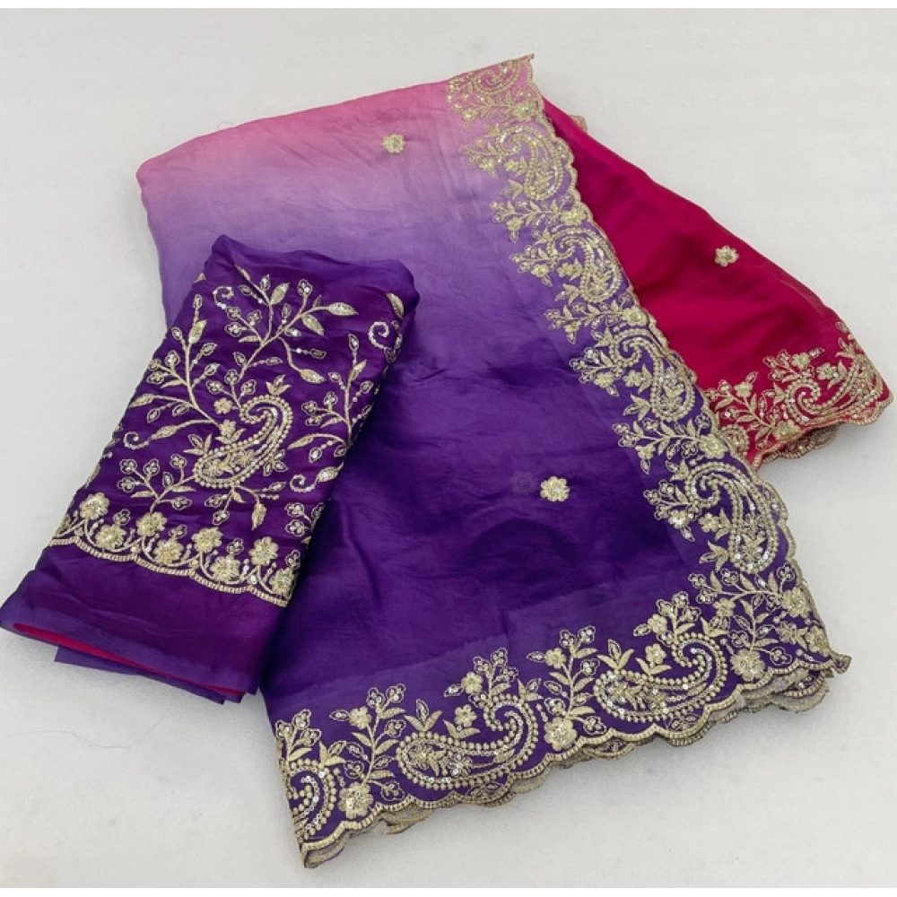 PID-67239-Women-s-Satin-Embellished-Saree-With-Unstitched-Blouse-5-5-Mtr-Purple-1-1000x1000-1.webp Generic Women's Satin Embellished Saree With Unstitched Blouse 5.5Mtr (Multicolor) - Image 1