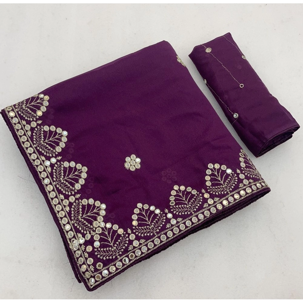 PID-67247-Women-s-Georgette-Embellished-Saree-With-Unstitched-Blouse-5-5-Mtr-Purple-1-1000x1000-1.webp Generic Women's Georgette Embellished Saree With Unstitched Blouse 5.5Mtr (Purple) - Image 1