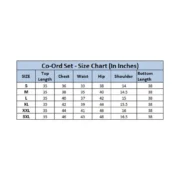 Generic Women's Polyester Colour Blocking 3-4th Sleeve Co-Ord Set (Multicolor) - Image 4