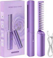 Generic Rechargeable Mini Hair Straightener (Multicolor) - Image 2